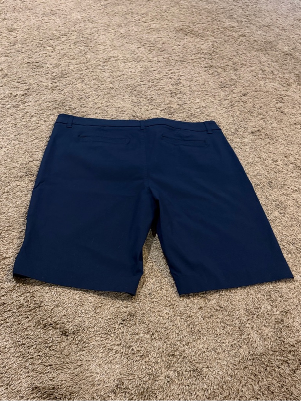 Style & Co Woman’s Size 18 Navy Blue Bermuda Shorts Casual Preppy Summer Golf - Picture 8 of 8